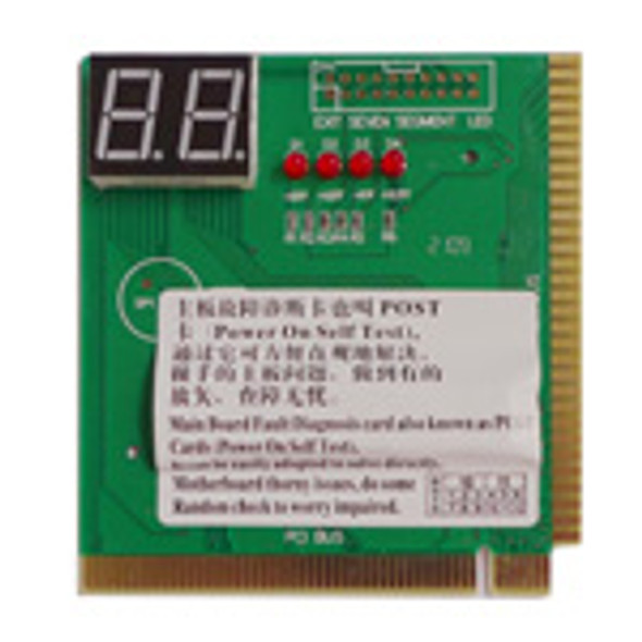 PCI 2-Bit PC analyzer Card, Computer analyzer, PC diagnostics