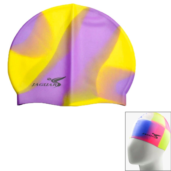 Swimming Cap, Excellent Waterproof Swimming Hat, Elastic Silicone Hot Spring Cap (MC701)