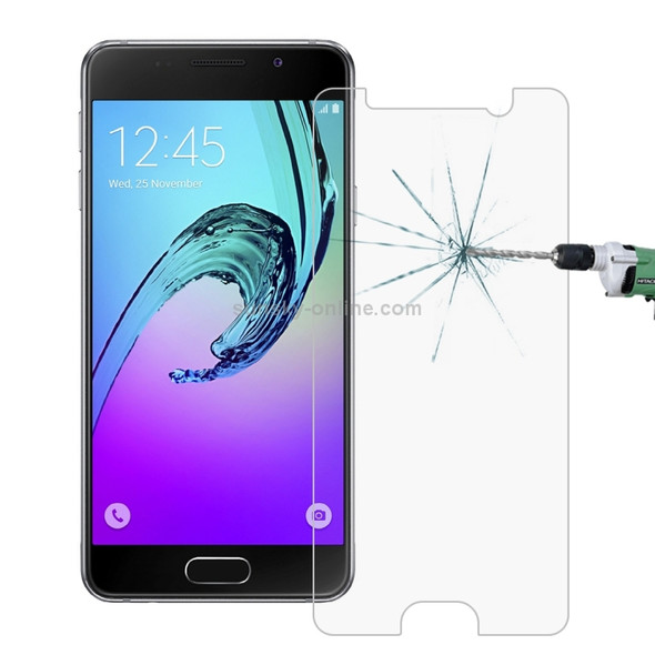 10 PCS for Galaxy A3(2016) / A310 0.26mm 9H Surface Hardness 2.5D Explosion-proof Tempered Glass Screen Film