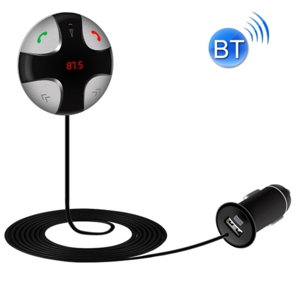 FM29B Bluetooth FM Transmitter Hands-free Car Kit, Car Charger, For iPhone, Galaxy, Sony, Lenovo, HTC, Huawei, and other Smartphones
