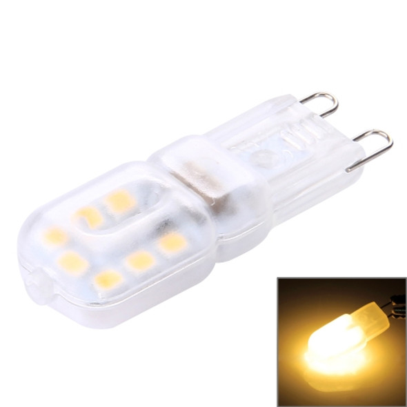 G9 2.5W 200LM Transparent Cover Corn Light Bulb, 14 LED SMD 2835, AC 220-240V(Warm White)