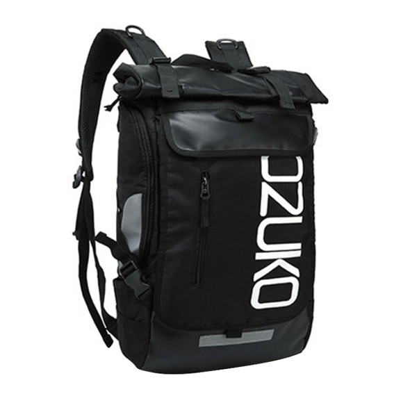 Ozuko 8020 Fashionable Oxford Travel Shoulder Bag(Black)