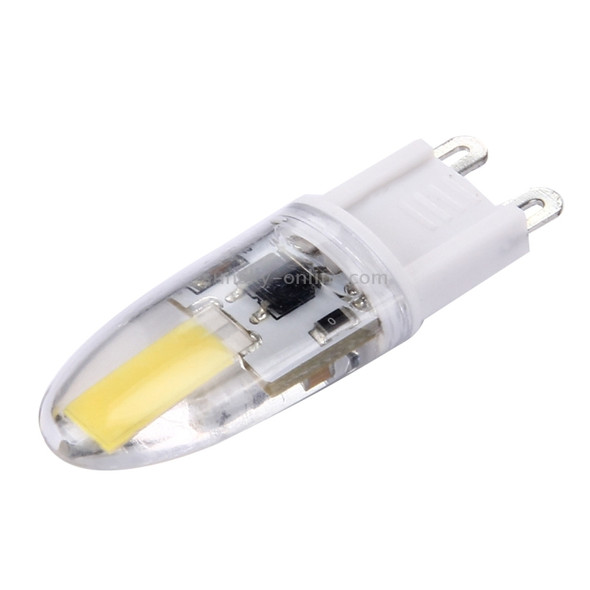 3W COB LED Light, G9 300LM PC Material Dimmable SMD 1505 for Halls / Office / Home, AC 220-240V(White Light)