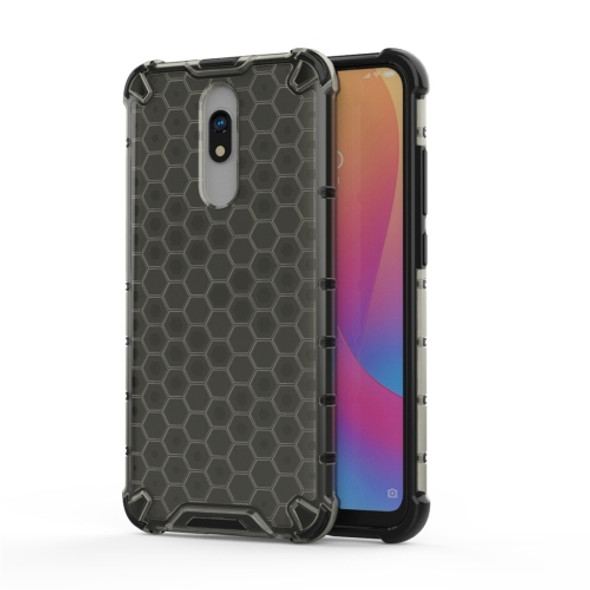 For Xiaomi Redmi 8A Shockproof Honeycomb PC + TPU Case(Black)