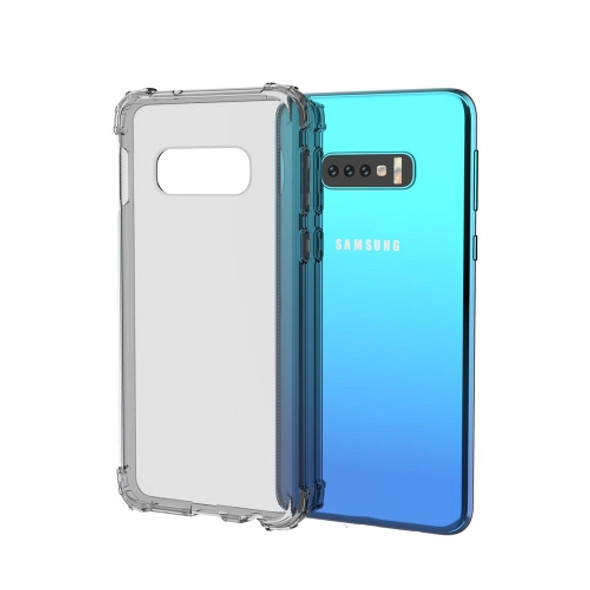 Transparent Shockproof  TPU Case for Galaxy S10e(Grey)