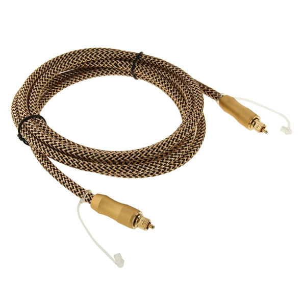 2m Length Digital Audio Optical Fiber Cable Toslink M to M, OD:6.0mm