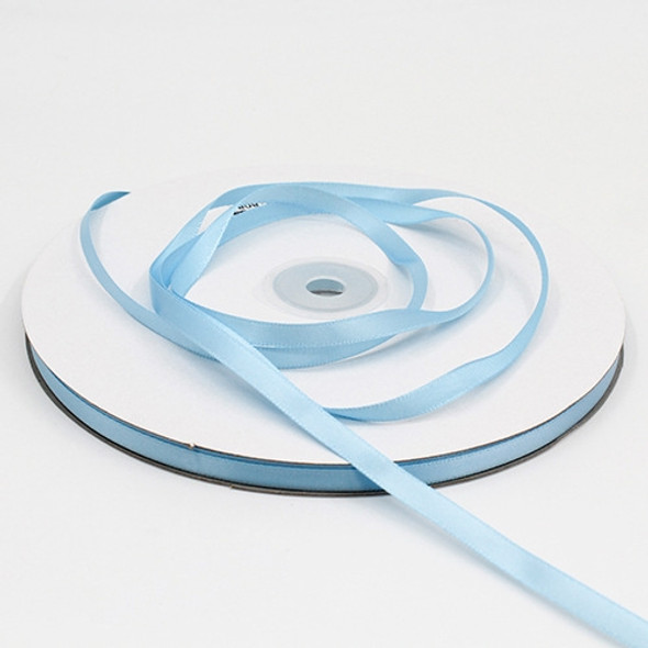 High Density Polyester Hand Woven Ribbon, Size: 91m x 0.6cm(Baby Blue)