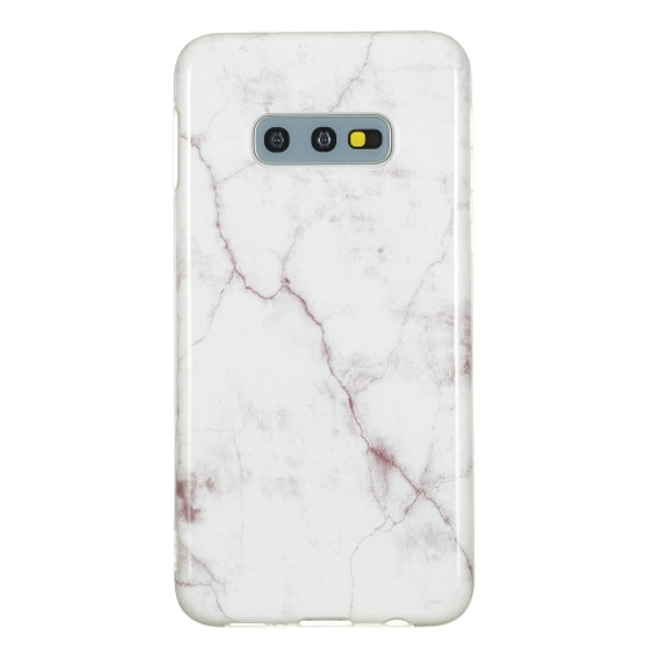 TPU Protective Case For Galaxy S10e(White Marble)