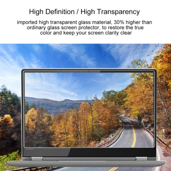 0.4mm 9H Surface Hardness Full Screen Tempered Glass Film for Lenovo ThinkPad Yoga 530 14 inch