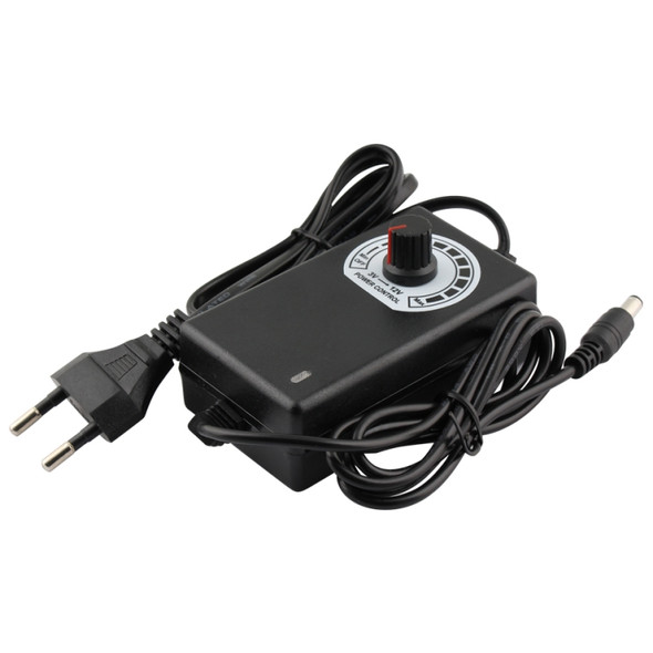 12V Adjustable Power Supply Adapter AC DC 3V - 12V 2A 24W Universal Charger Voltage Regulator Driver EU Plug