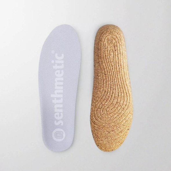 XiaoMi YouPin Cork insole Cushioning Decompression Comfortable Breathable Sweat-absorbent for Men, Size:42