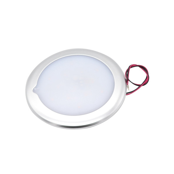 DC 9-30V 4.5W 3000-3300K IP67 Marine RV Dimmable 150mm LED Dome Light Ceiling Lamp, with Touch Control