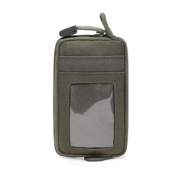 Outdoor Running Multi-functional Coin Purse Travel Waterproof Leisure Card Bag(ArmyGreen)