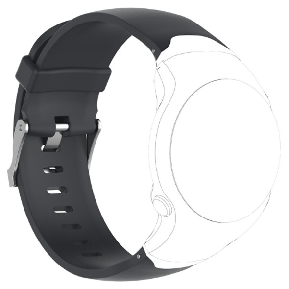 Smart Watch Silicone Wrist Strap Watchband for Garmin Approach S3 (Black)