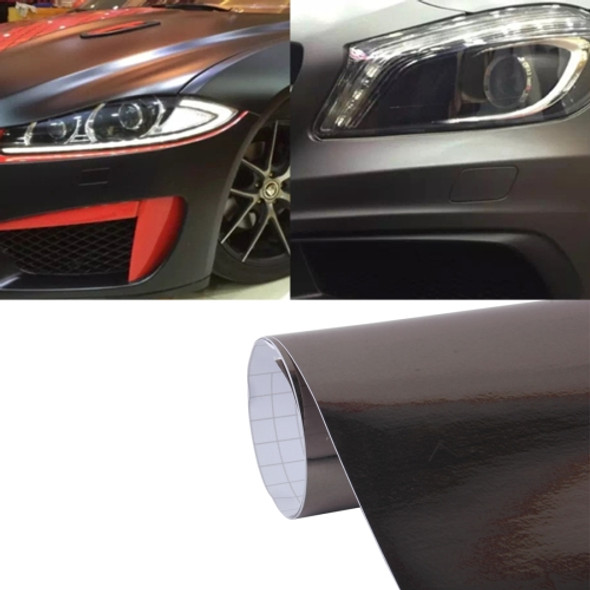1.52m × 0.5m Electroplating Car Auto Body Decals Sticker Self-Adhesive Side Truck Vinyl Graphics(Black)