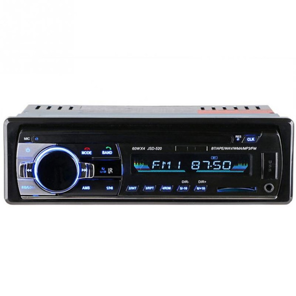 JSD-520 Car Stereo Radio MP3 Audio Player Support Bluetooth Hand-free Calling / FM / USB / SD