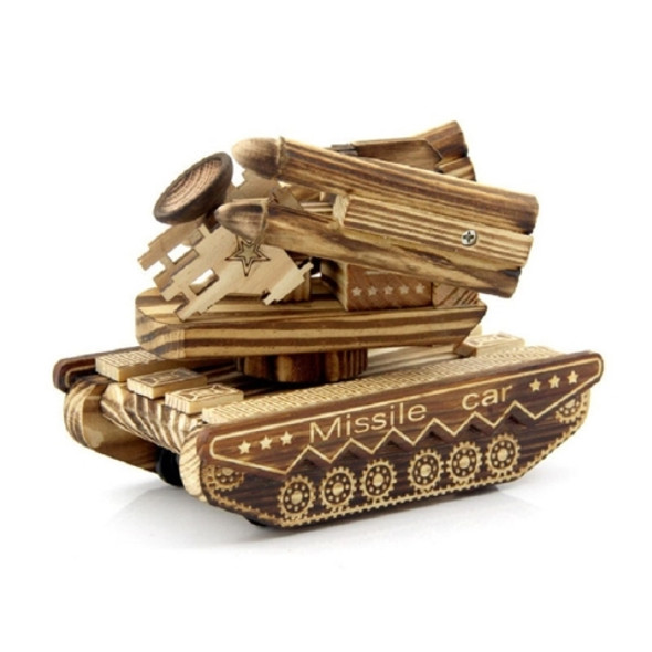 Wooden Music Car Home Office Desk Decoration Music Box Decoration