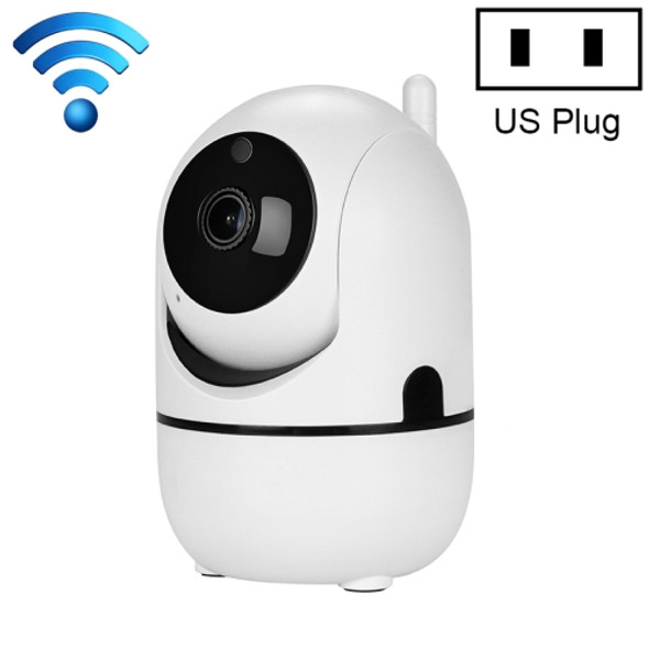 HD Cloud Wireless IP Camera Intelligent Auto Tracking Human Home Security Surveillance Network WiFi Camera, Plug Type:US Plug(720P White)