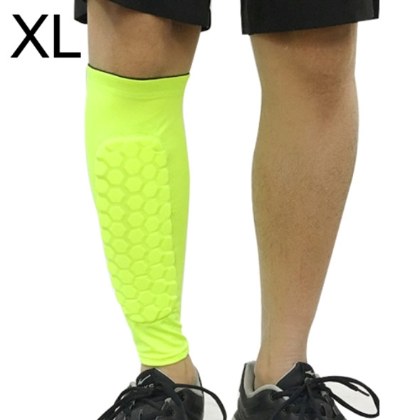 Football Anti-collision Leggings Outdoor Basketball Riding Mountaineering Ankle Protect Calf Socks Gear Protector, Size: XL