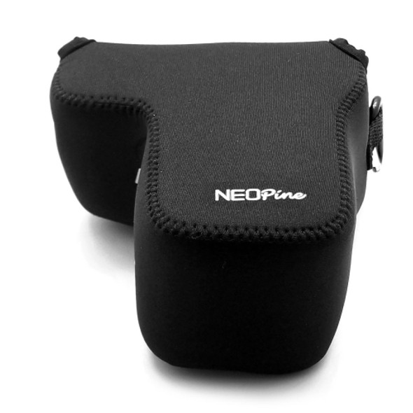 NEOpine Neoprene Shockproof Soft Case Bag with Hook for Sony ILCE-6500 / A6500 Camera(Black)