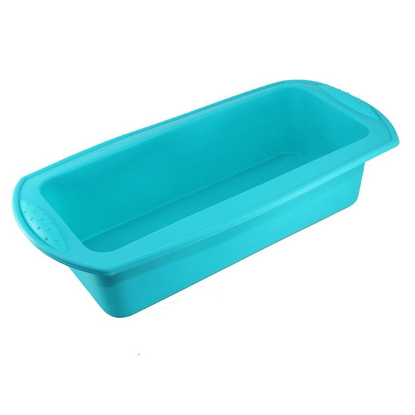 Rectangular Silicone Mold Chocolate Cake Decoration Accessories Baking Tools(Sky Blue)