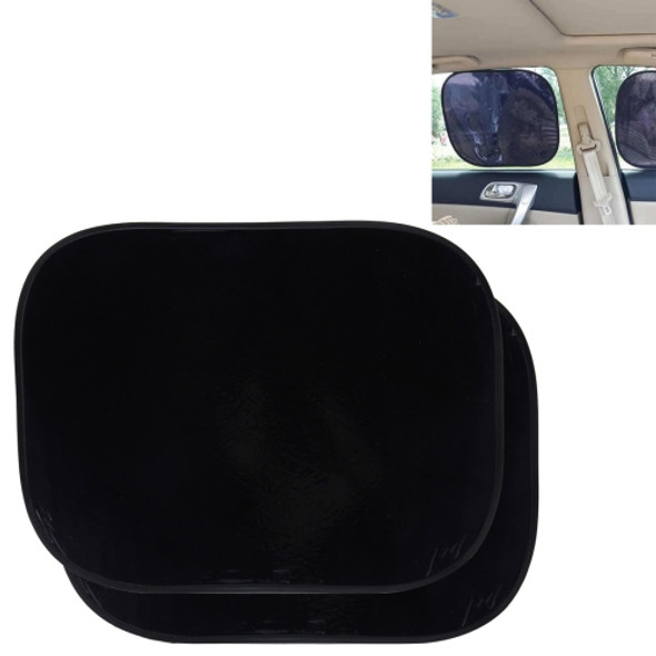 2 PCS Car Auto Sun Shades Side Window Sunshade Cover Block Static Cling Visor Shield, Size: 64cm36.5cm