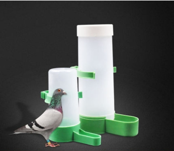 10 PCS Practical Birds Feeding Equipment Parrot Bird Drinker Watering Feeder with Clip(S)