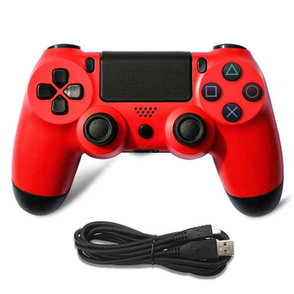 For PS4 Wired Game Controller Gamepad (Red)