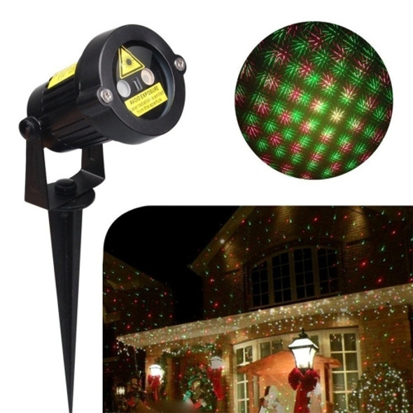 YWXLight Outdoor Lawn Lights Christmas Laser Light Ambient Light IP65 Waterproof(EU Plug)