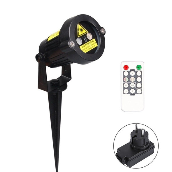 YWXLight Outdoor Lawn Lights Christmas Laser Light Ambient Light IP65 Waterproof(EU Plug)