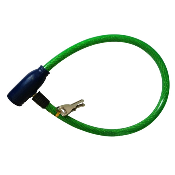 Motorcycle Bike Anti-theft Lock with Keys(Green)