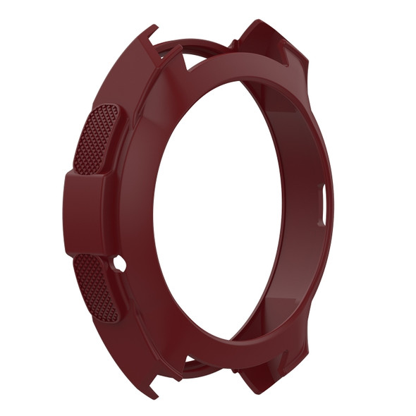 For Galaxy Watch 42mm Silicone Case(Red Wine)