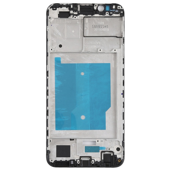 Front Housing LCD Frame Bezel for Huawei Nova 2 Lite / Y7 Prime (2018) (Black)