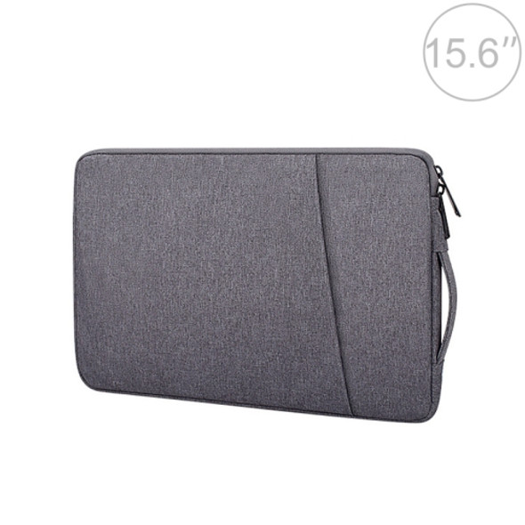 ND01D Felt Sleeve Protective Case Carrying Bag for 15.6 inch Laptop(Dark Grey)