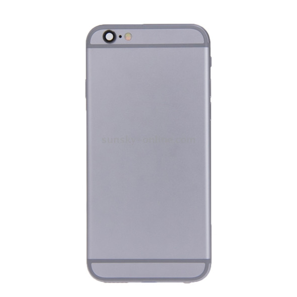 Battery Back Cover Assembly with Card Tray for iPhone 6s(Grey)