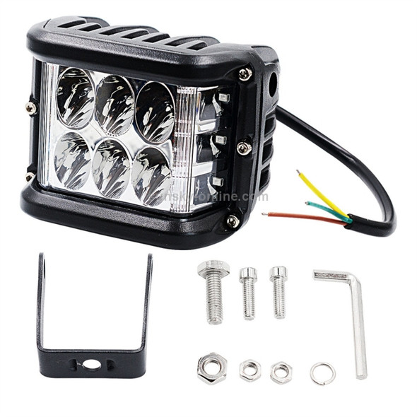 CS-880A1 Car Dust-proof Waterproof Metal Square LED Headlights, Screw Version