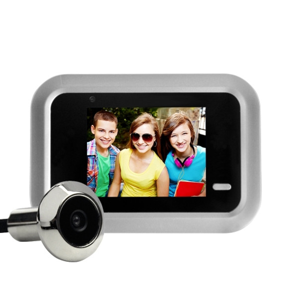 X8 2.4 inch Screen 2.0MP Security Camera No Disturb Peephole Viewer, Support TF Card