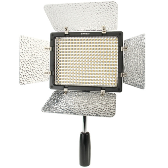 YONGNUO 300 LEDs Pro LED Studio Video Light for Canon / Nikon / Sony Camcorder DSLR (YN300)(Black)