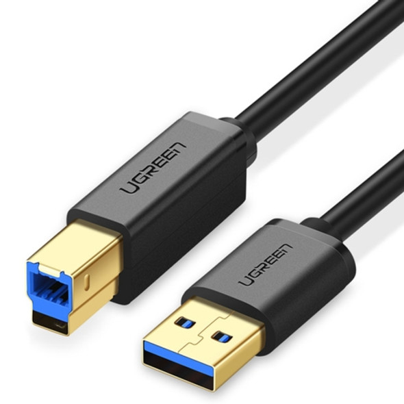 UGREEN USB 3.0 Type A Male to Type B Male Gold-plated Printer Cable Data Cable, For Canon, Epson, HP, Cable Length: 2m