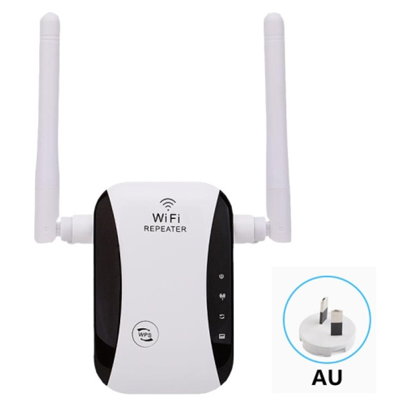 KP300T 300Mbps Home Mini Repeater WiFi Signal Amplifier Wireless Network Router, Plug Type:AU Plug