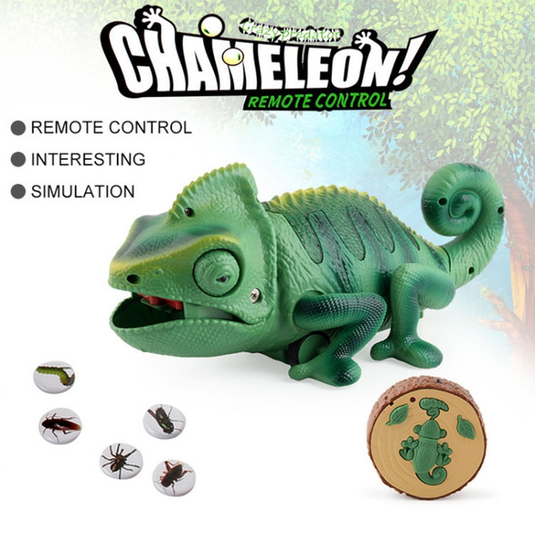 8888 Children Electric Infrared Remote Control Crawling Chameleon Colorful Breathing Light Tricky Toy