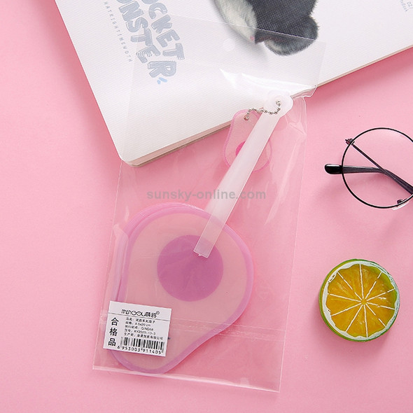 2 PCS Cartoon Fruit Fan Cool Folding Fan in Summer(Lemon)