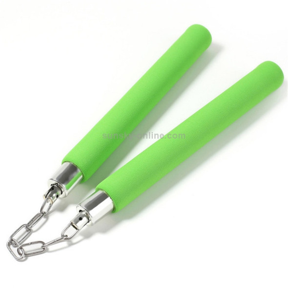 Sponge Nunchaku for Children and Beginners(Green)