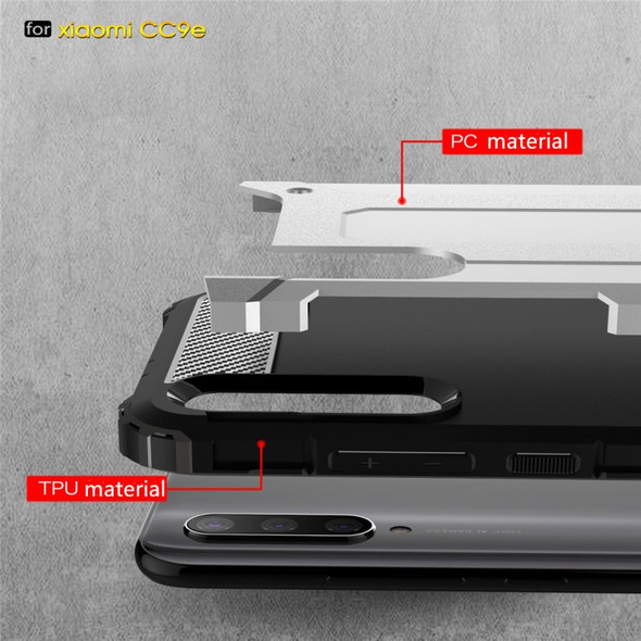 Magic Armor TPU + PC Combination Case for Xiaomi Mi CC9e / Xiaomi A3(Red)