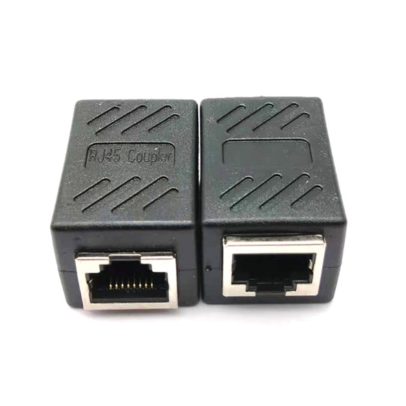 10 PCS Network Straight-through Head RJ45 Network Cable Connector Butt Joint 8P8C Shielded Double-pass Head