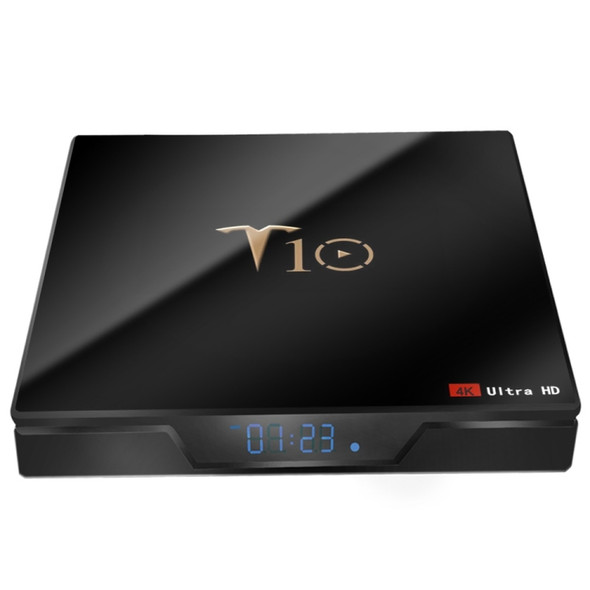 T10 S905W 4K Ultra HD Smart Android TV BOX With Remote Controller, Android 7.1.2, Amlogic S905W Quad-Core 64bit Cortex-A53,2.4G Dual-band Wifi, EMMC 16GB FLASH, 2GB SDRAM (Black)