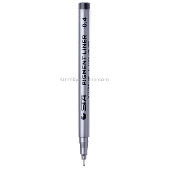 5 PCS Micron Ink Marker Pen Black Fineliner Sketching Pens 0.4mm
