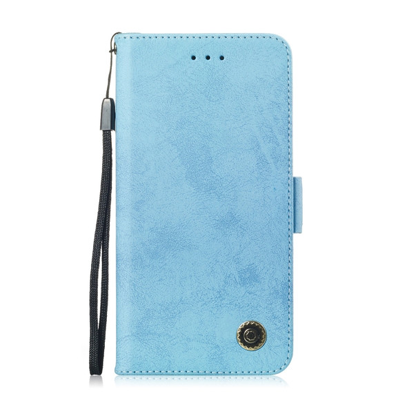 Multifunctional Horizontal Flip Retro Leather Case with Card Slot & Holder for Huawei P30 Pro(Sky Blue)