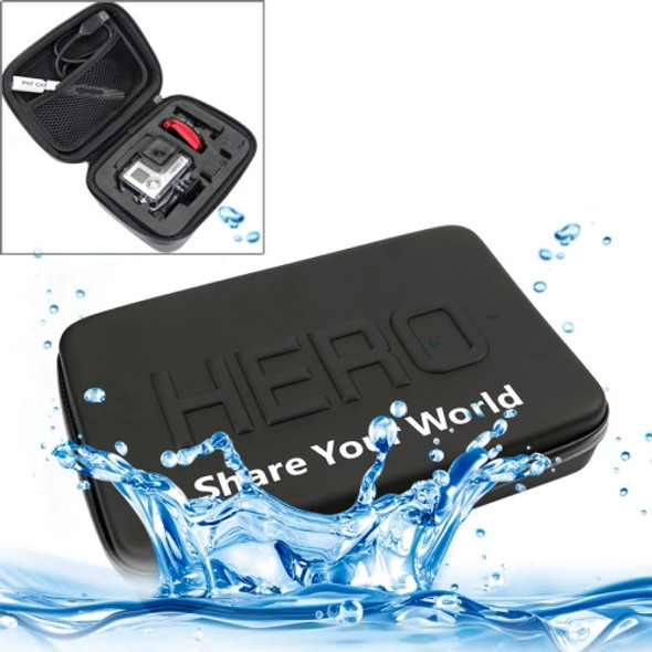 Shockproof Waterproof Portable Travel Case for GoPro  NEW HERO /HERO6   /5 /4 Session /4 /3+ /3 /2 /1, Puluz U6000 and other Sport Cameras Accessories, Size: 16cm x 12cm x 7cm