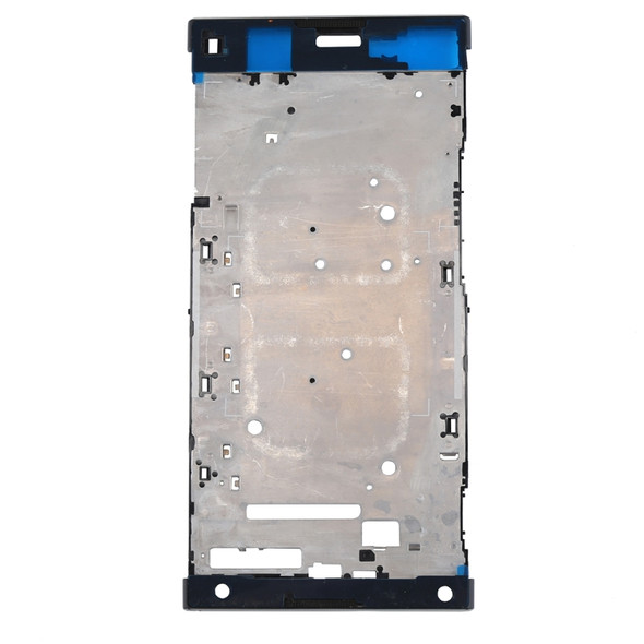 Front Housing LCD Frame Bezel Plate for Sony Xperia XA1 Ultra (Black)